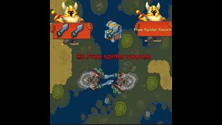 Dynast.io Free spider sword 1v1 spider swords