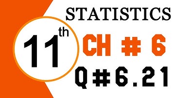 1st Year Statistics Chapter 6 Question 6.21 - 11th Class Statistics Chapter 6 Probability
