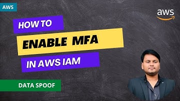 How to enable multi-factor authentication (MFA) in IAM | AWS Solution Architect