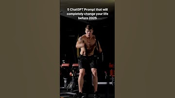 5 ChatGPT Prompts that will completely change your life before 2025 #chatgpt #chatgptprompts