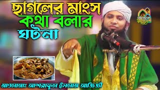 রাসুলের সামনে ছাগলের মাংস কথা বলার ঘটনা || মাওলানা আশরাফুল ইসলাম আজিজী || আশেকে রাসুল