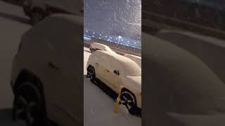 First snow fall of 2022 Elizabeth NJ