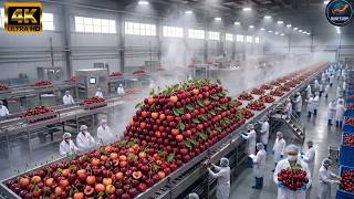 Inside Modern Cherry Harvesting and Automated Cherry Processing for Commercial Use