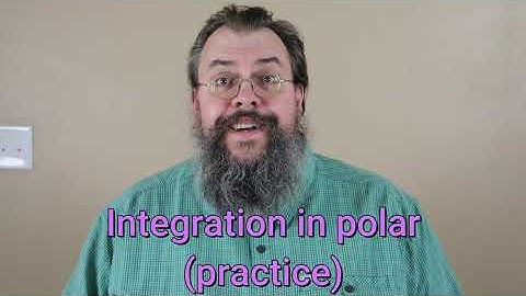 Calculus 3 -- Integration in polar coordinates -- More practice