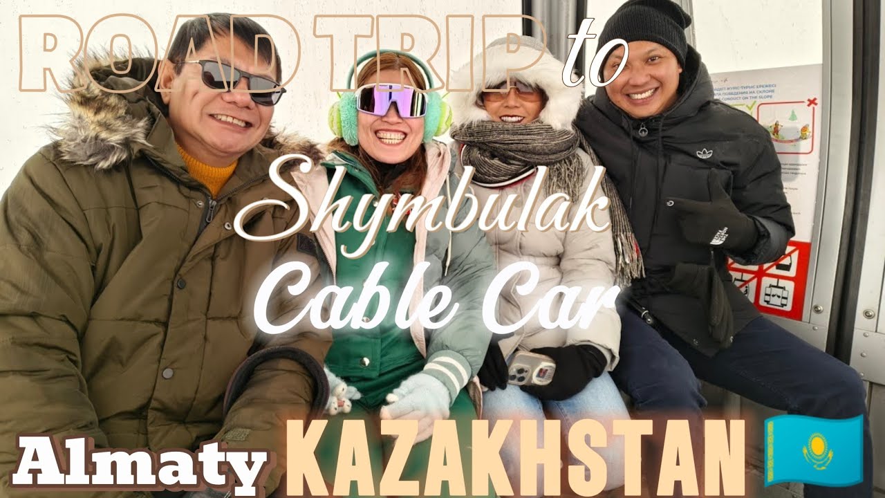 🇰🇿2025|ROAD TRIP to SHYMBULAK AND AJOUR HOTEL KAZAKHSTAN|Lucy Pagalan