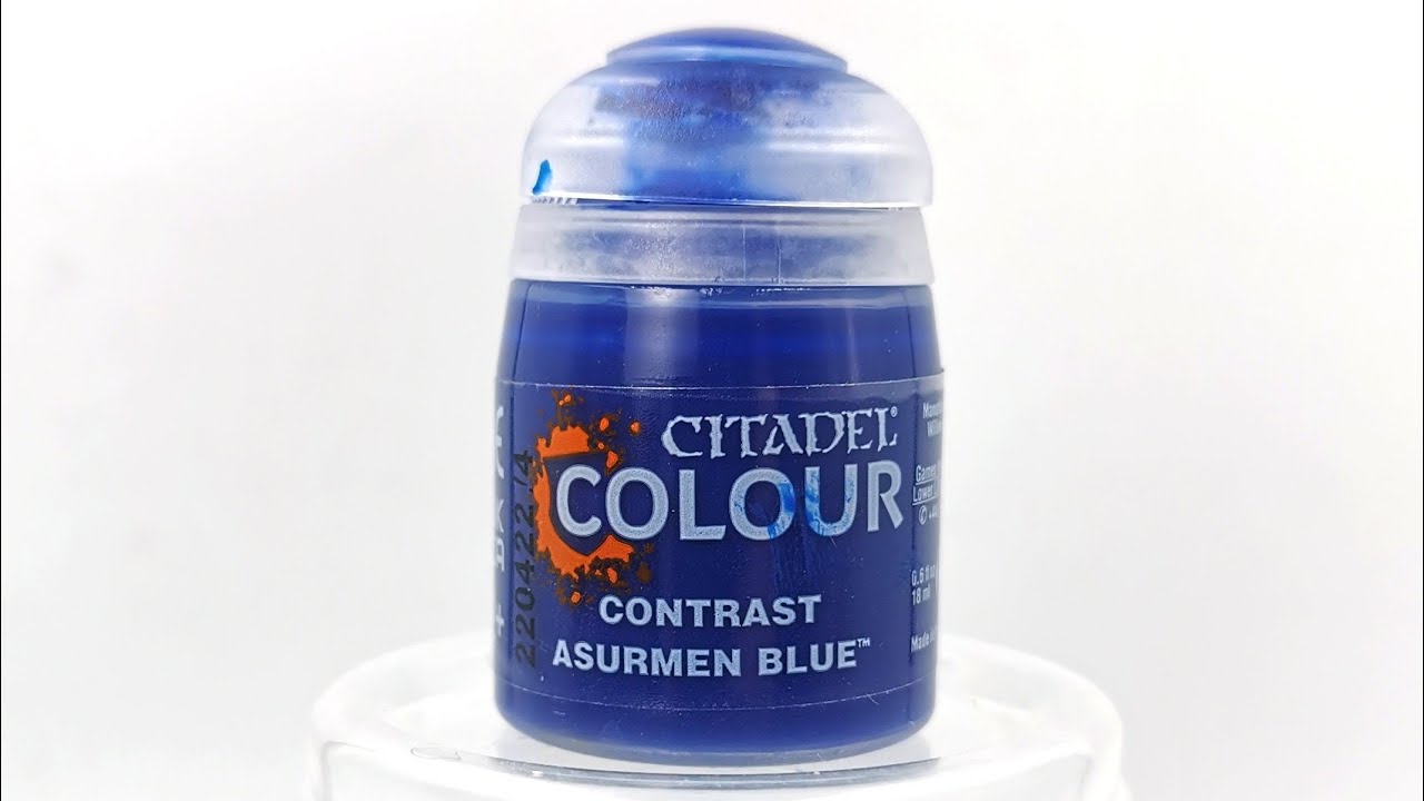 Asurmen Blue Contrast Paint Airbrush YouTube