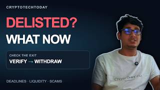 Crypto Delisted? How to Withdraw Tokens & Check Real Liquidity Crypto Delisted? How to Withdraw Tokens & Check Real Liquidity