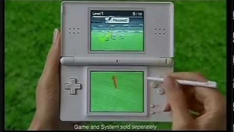 Flash Focus Nintendo DS Video Game Ad (2007)