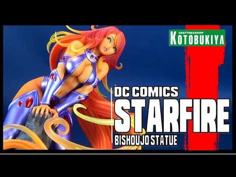 Kotobukiya DC Comics Starfire Bishoujo Statue | Video Review ADULT