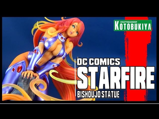 Kotobukiya DC Comics Starfire Bishoujo Statue | Video Review ADULT