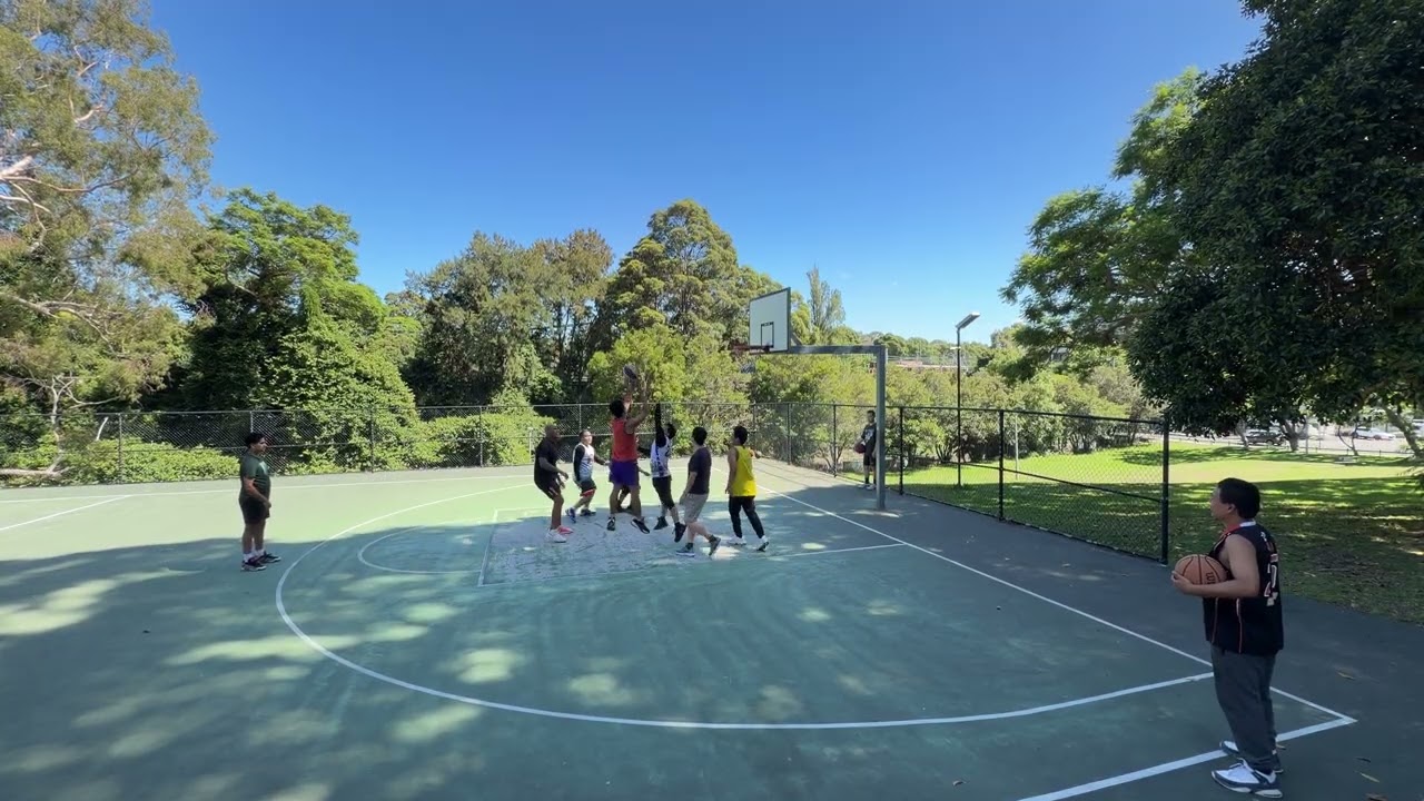 4x4 Morning pickup basketball   Game 5