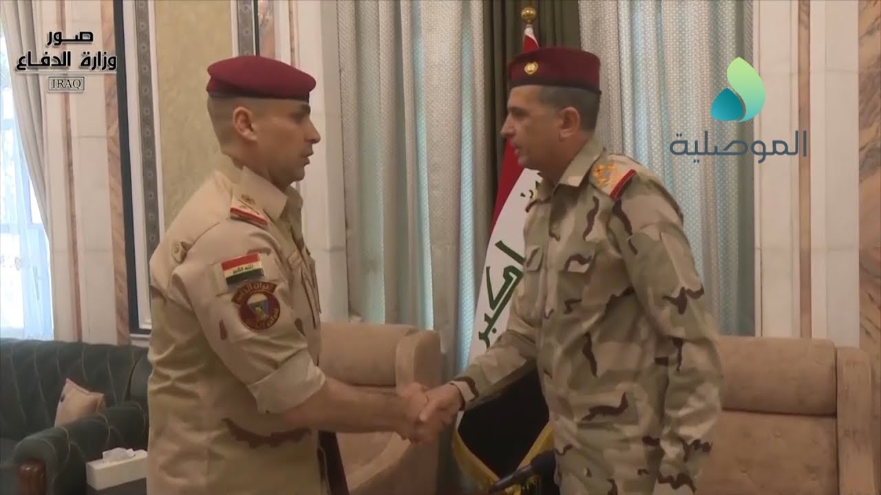 الغانمي يلتقي اللواء الركن ناصر الغنام ويوصيه بتكثيف الجهود الامنية في الانبار