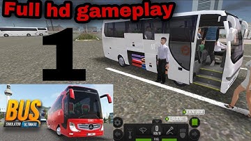 Bus simulator ultimate ( Android Gameplay ) part 1