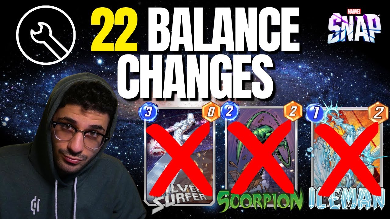 22 Buffs and Nerfs we NEED in Marvel Snap!