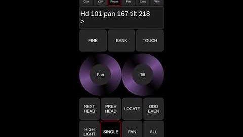 Дистанционное управление c MagicQ Remote app [iOS/Android]