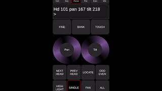 Дистанционное управление c MagicQ Remote app [iOS/Android] screenshot 1