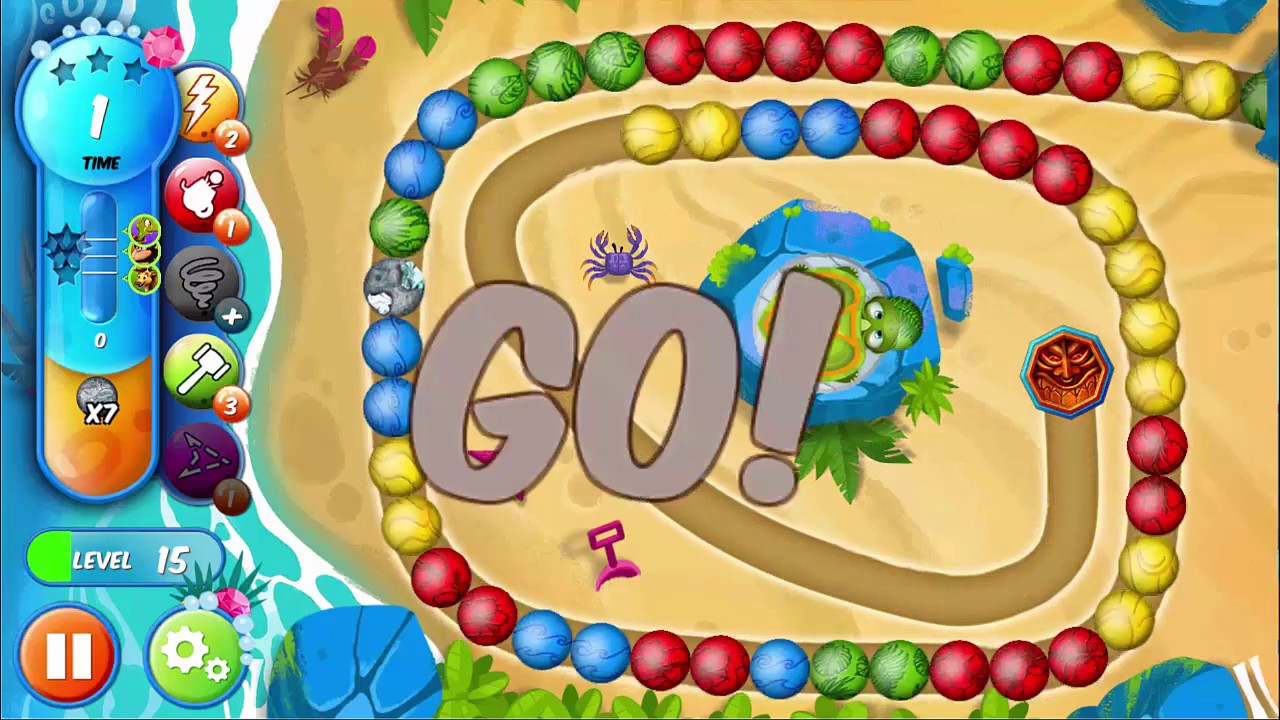 Woka Woka Marble Shooter level 1115 Game mini YouTube