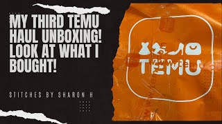 My Third Temu Haul Unboxing!  For my husband and me!