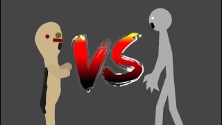 SCP-173 vs The Rake (Stick Nodes Animation)