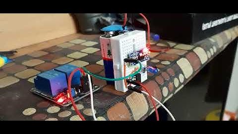 Temperature-based Relay Control using ATTiny13a Microcontroller