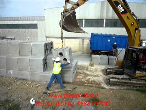 Video: Quanto pesa un blocco di muro di contenimento?