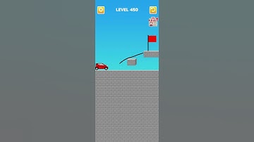 Draw Bridge puzzle level 450 #games #gaming #shortvideo #gameplay #bridge #game #draw #short #shorts