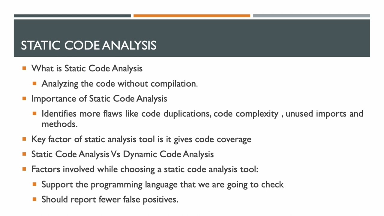 A Systematic Review Of Static Analysis Tools