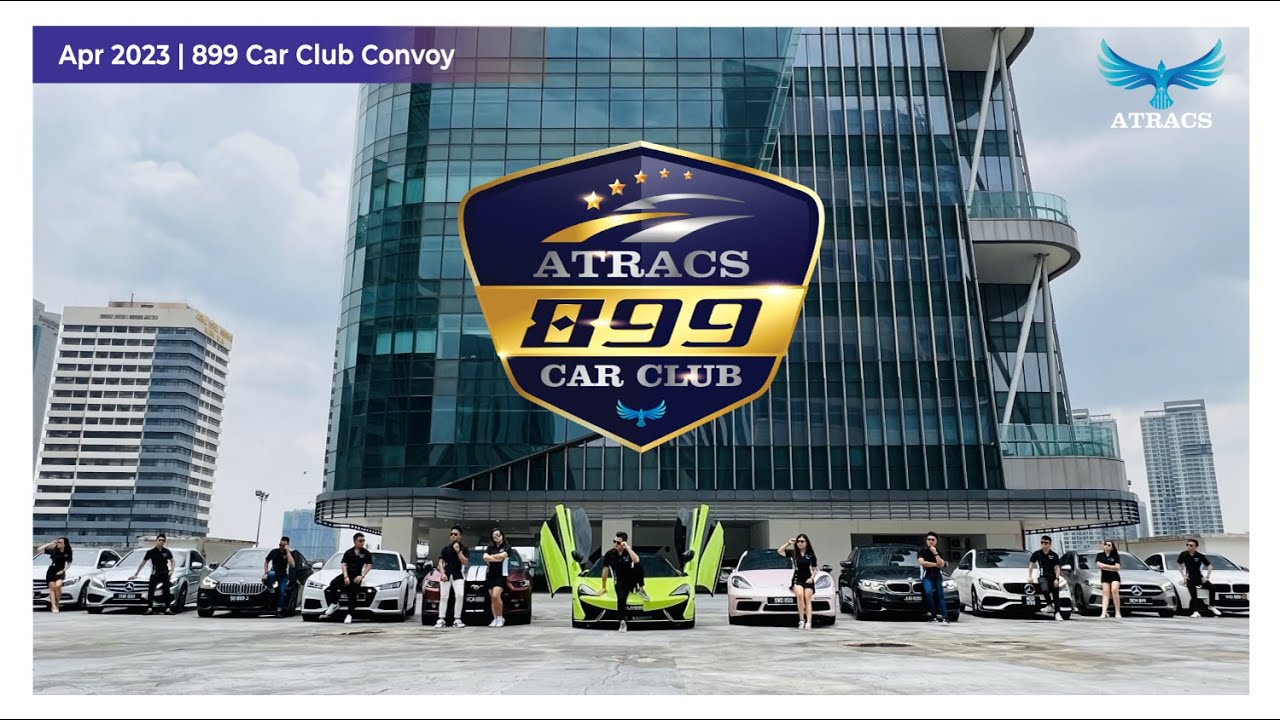 Atracs 899 Car Club Convoy Event 2023 - YouTube