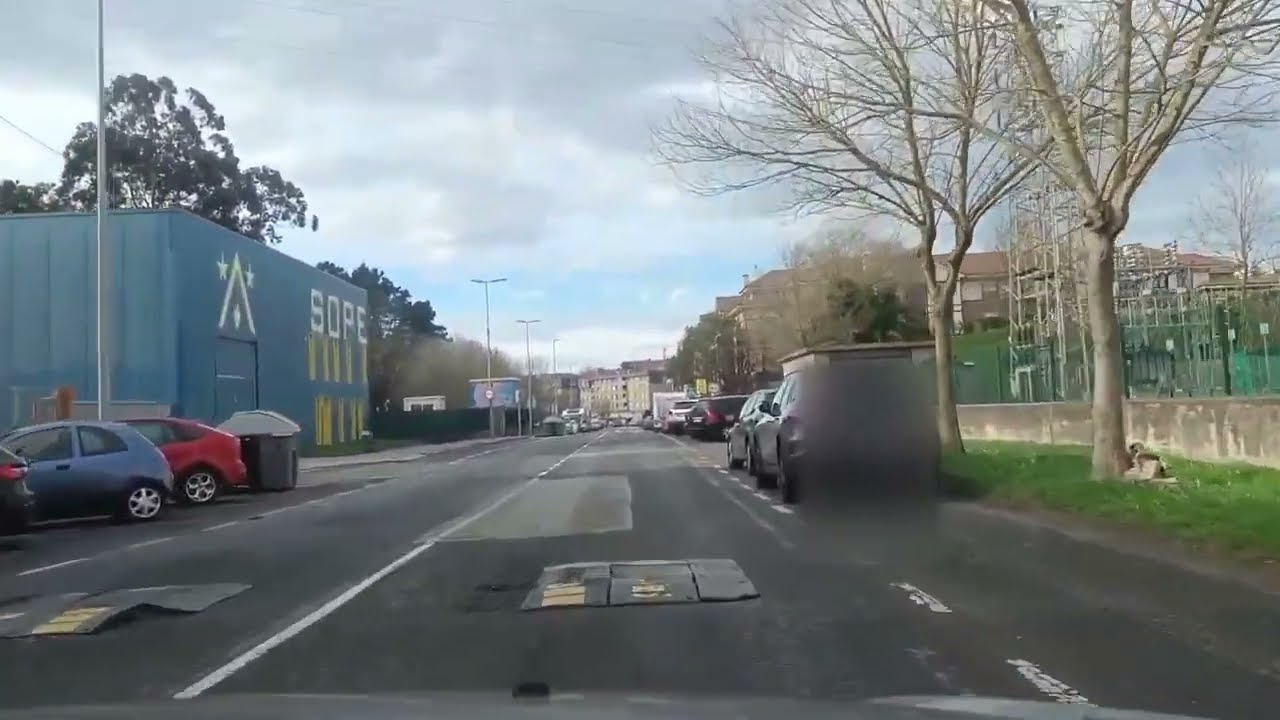 Shadow 5 contra radar Dahua sentido marcha (Sopela)