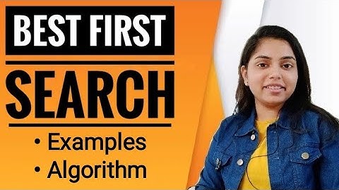 Best First Search | Algorithm | Example | Heuristic Search | AI - Kanika Vats