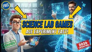 FREE Science Lab Study Games 2026 🔬🧪 Ace Every Experiment Fast! screenshot 4