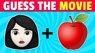 Can You Guess the MOVIE by Emoji? 🎬🍎🌟 | Kung Fu Panda 4, Snow White, Despicable Me 4, The Lion King