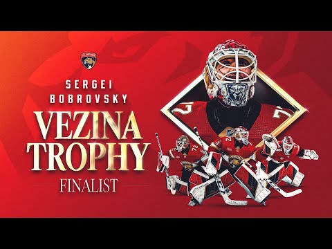 Sergei Bobrovsky named 2023-24 Vezina Trophy Finalist!