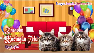 Karaoke Kucingku Telu | Belajar Menyanyi.