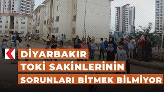Diyarbakır Toki̇ Sakinlerinin Sorunları Bitmek Bilmiyor