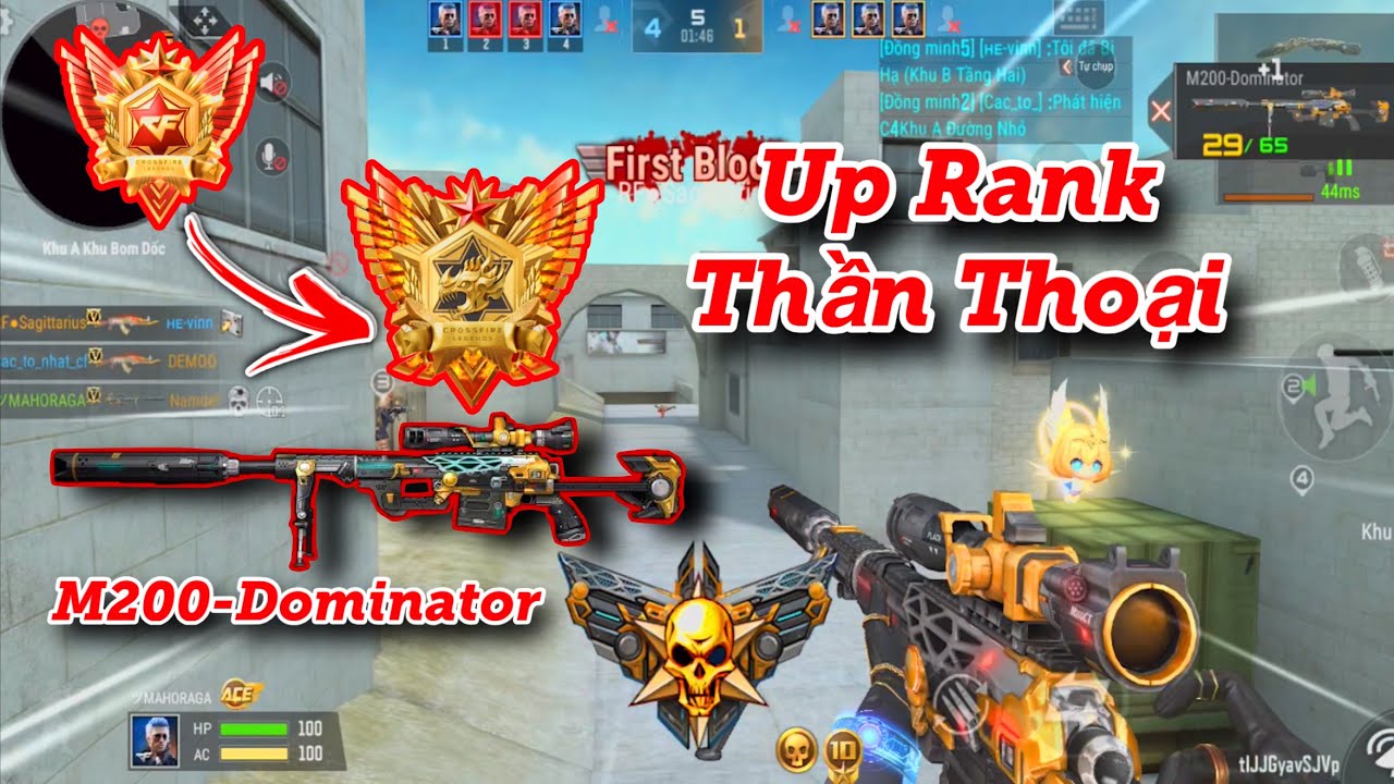 Легенды CF | Шедевр M200-Dominator и финальный матч за достижение гостями мифического ранга | Сте...