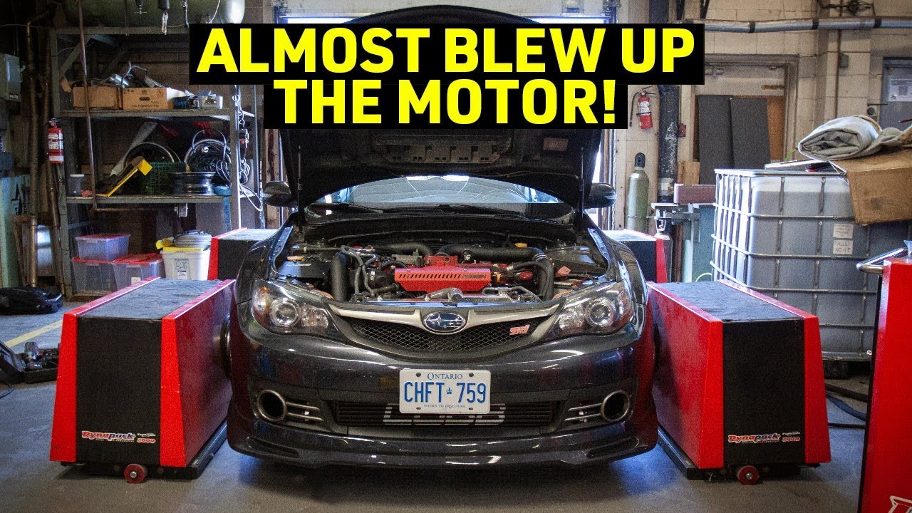 The ABANDONED STI Returns to the DYNO (Garrett G25 .72 VS .92 Housing Comparison)