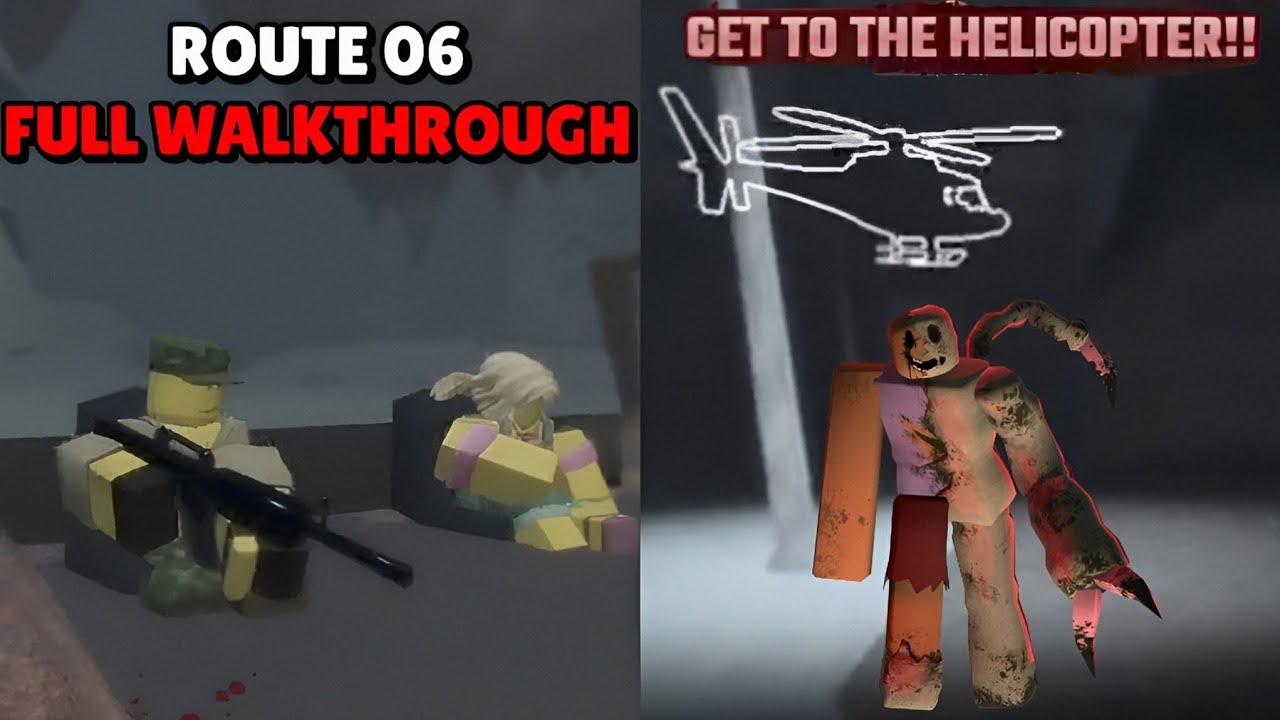ROBLOX ROUTE 06 FULL WALKTHROUGH ( No Commentary )