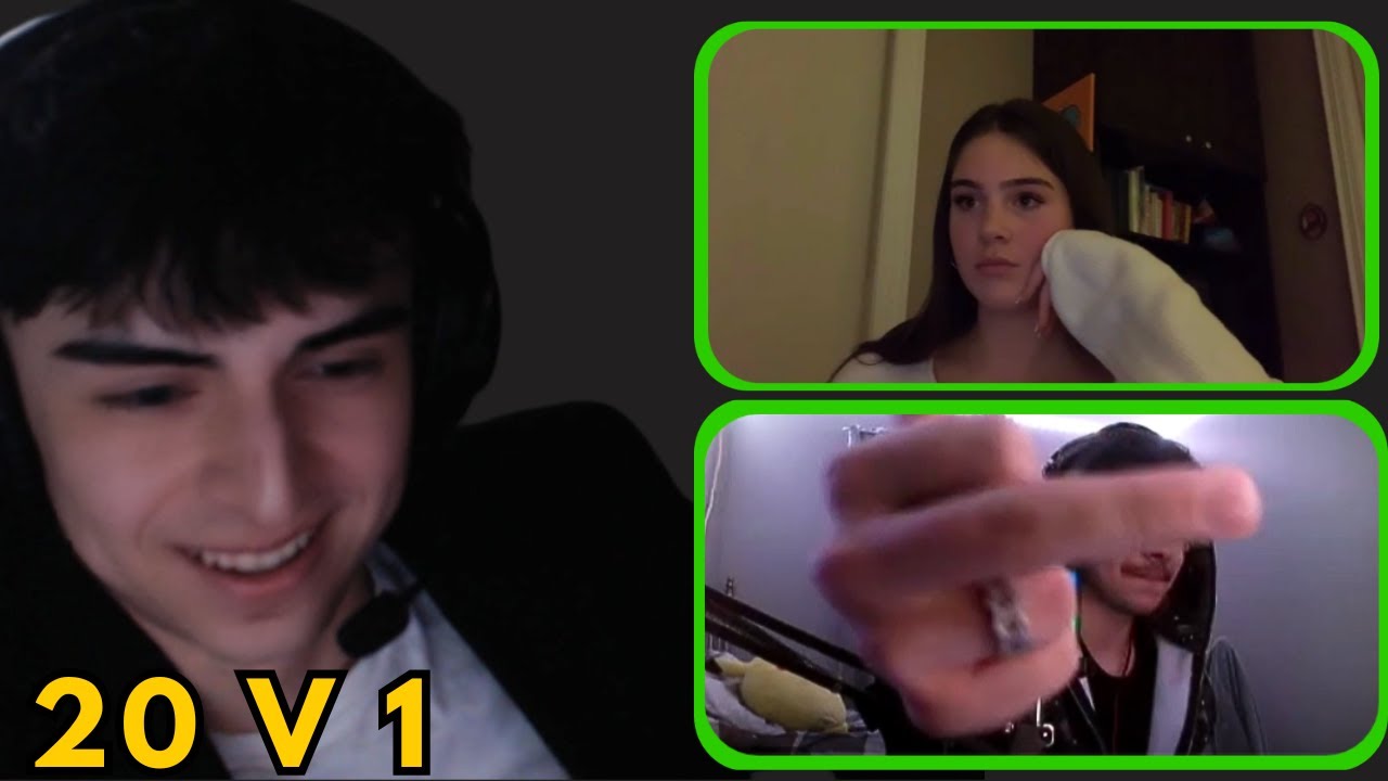 I won a 20v1 but got exposed at the end... - YouTube