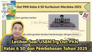USBN Try Out PKN Practice Questions for Grade 6 Elementary School and Discussion for 2025
