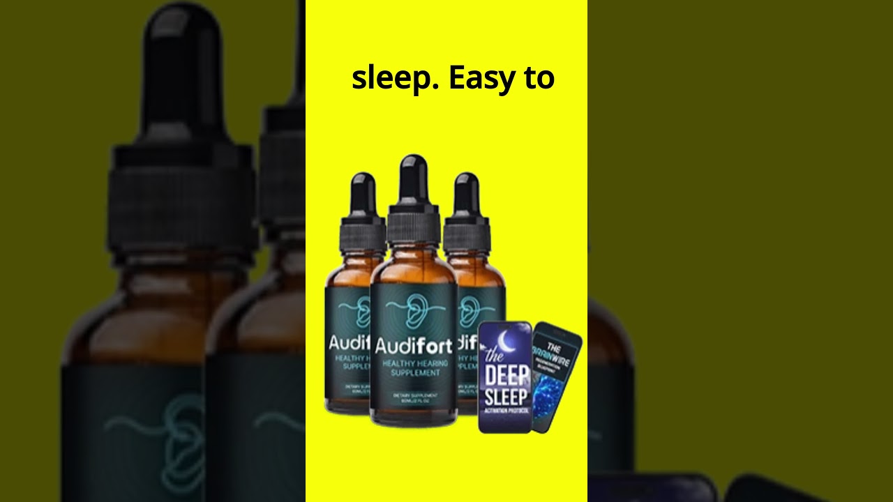 Ringing In Ears Supplement | Best Tinnitus Supplement | AudiFort Supplement | #audifort #tinnitus