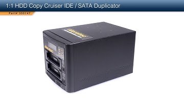 Aleratec 1:1 HDD Copy Cruiser IDE/SATA Hard Disk Drive Duplicator and Sanitizer