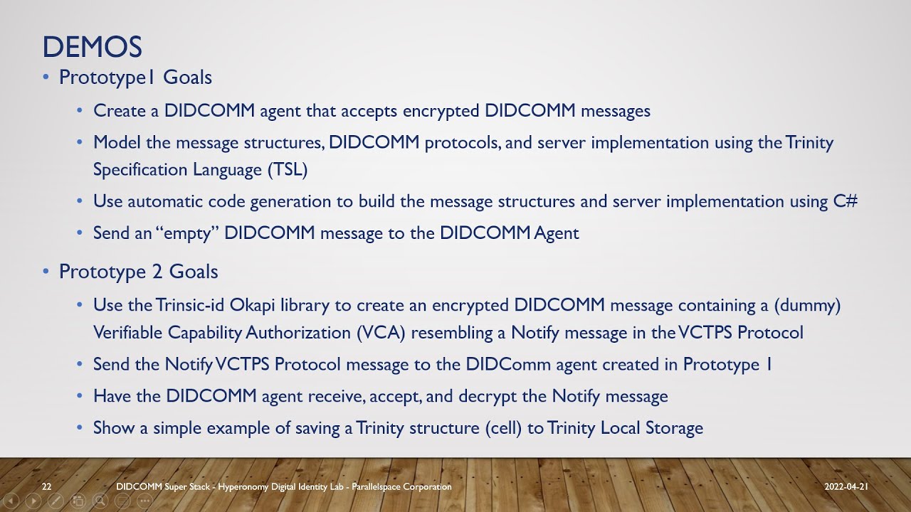 Hyperonomy DIDCOMM/VCTPS Super Stack - Prototype 2