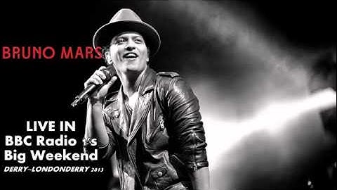 When I Was Your Man - Bruno Mars Live In BBC Radio 1 Big Weekend