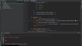 python tennis test11