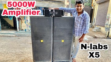 भारत का Amplifier N Labs X5 With 3 Year Warranty