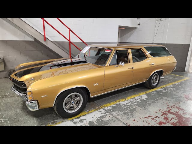 WAYNE'S GARAGE '70 CHEVELLE SS WAGON （黄） 70 Chevelle SS Wagon * Yellow * 2025 Hot Wheels Car Culture