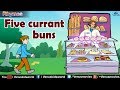 Jack &amp; Jill Rhyme ~ Five current buns | English Popular Nursery Rhymes For Kids