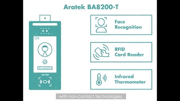Aratek BA8200-T | Fever Detection & Facial Recognition Terminal