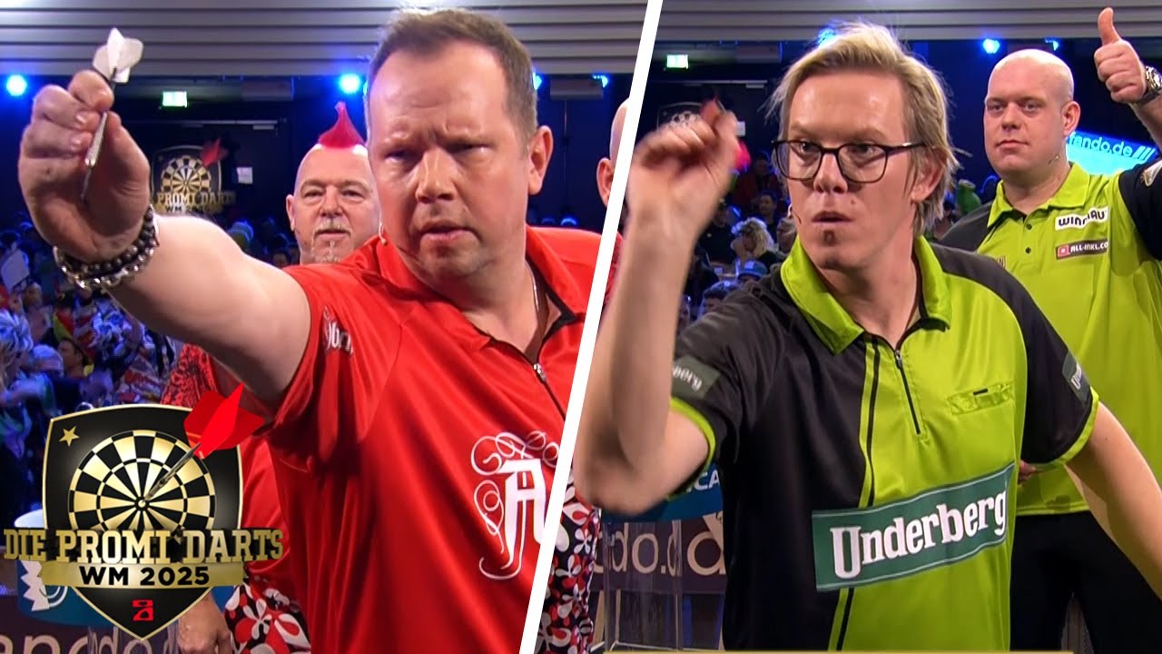Wolff Fuss macht die 130!!🎯 Simon Gosejohann & M. v. Gerwen vs. W. Fuss & P. Wright